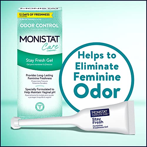 Monistat Stay Fresh Gel, Odor Eliminating Gel for Feminine Care, Fragrance Free Vaginal Gel, Prefilled MonistatBuy Supplements Australia