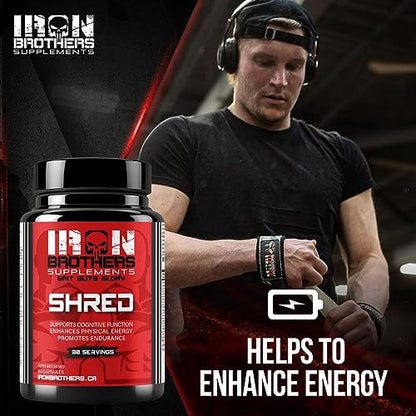 Shred for Men & Women | Strong Appetite Suppressant for Weight Loss Management Iron Brothers SupplementsBuy Supplements Australia