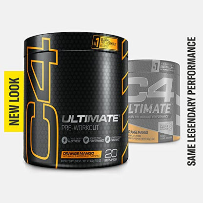 Cellucor C4 Ultimate Pre Workout Powder Orange Mango - Sugar Free Preworkout CellucorBuy Supplements Australia
