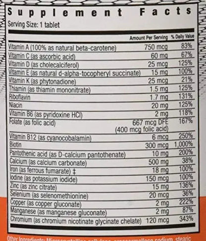 Daily Vitamin TB Womens WMILL Size: 100 WindmillBuy Supplements Australia