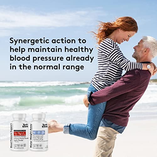 Youth & Tonic Daily Water Weight Away Pills and Blood Pressure Support Supplements/Natural Youth & TonicBuy Supplements Australia