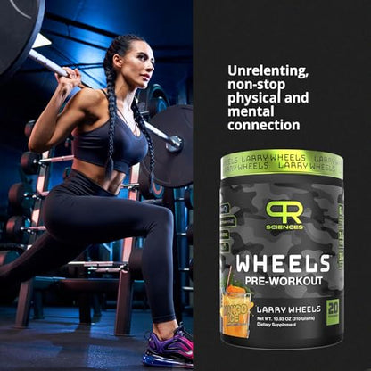 Larry Wheels' Pre Workout - Energy Drink Powder - Pre Workout Powder for Men & Women PR SciencesBuy Supplements Australia