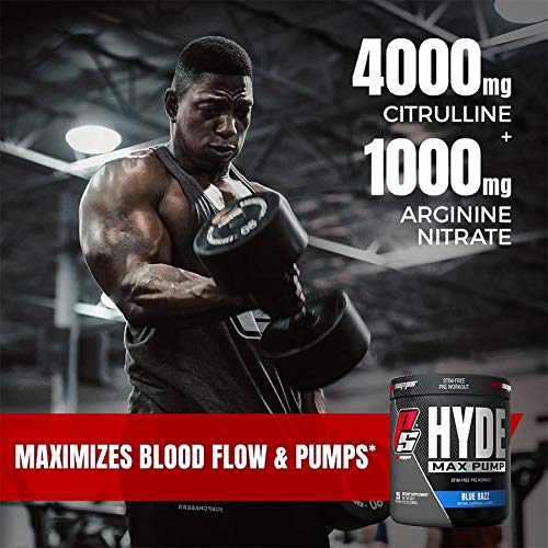 PROSUPPS Mr. Hyde Signature Blue Razz and Hyde Max Pump Blue Razz Bundle