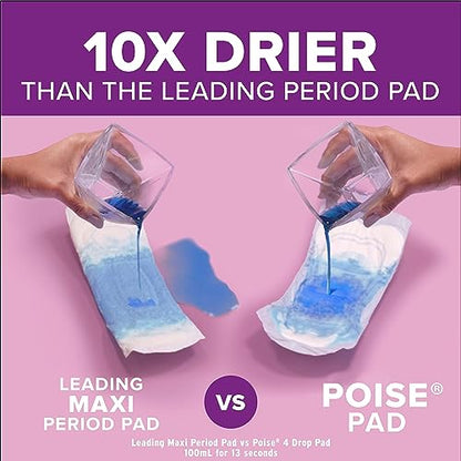 Poise Incontinence Pads & Postpartum Incontinence Pads, 6 Drop Ultimate PoiseBuy Supplements Australia