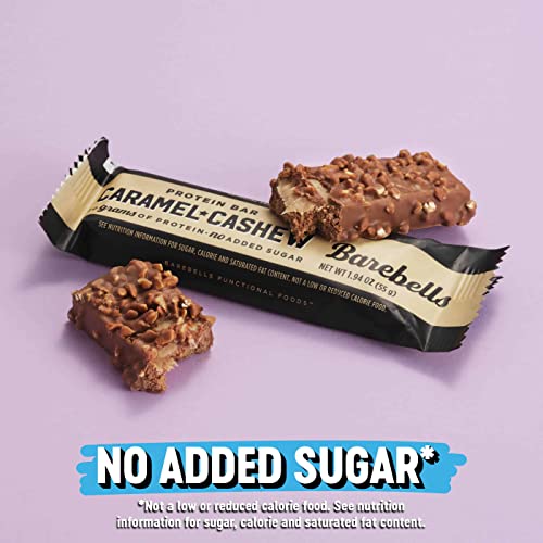 Barebells Protein Bars Caramel Cashew - 12 Count, 1.9oz Bars with 20g of High Protein BAREBELLSBuy Supplements Australia