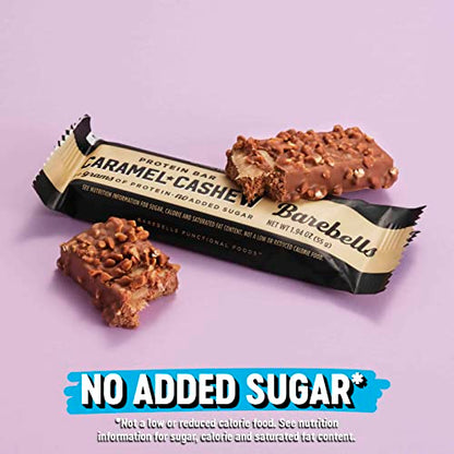 Barebells Protein Bars Caramel Cashew - 12 Count, 1.9oz Bars with 20g of High Protein BAREBELLSBuy Supplements Australia