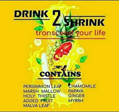 4 Week drink2Shrink Detox Formula Start Losing That Stubborn Belly Fat! (Green Apple) Heath SecretBuy Supplements Australia