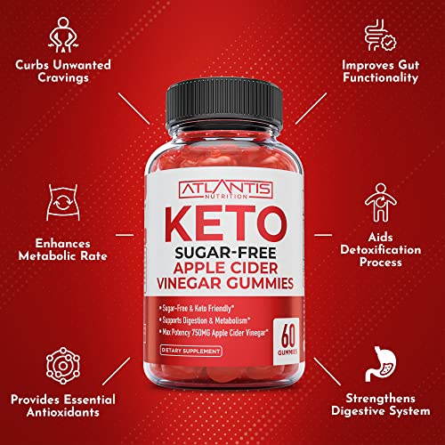 Sugar-Free Keto ACV Gummies for Weight Loss - Apple Cider Vinegar Keto ACV Gummies Atlantis NutritionBuy Supplements Australia