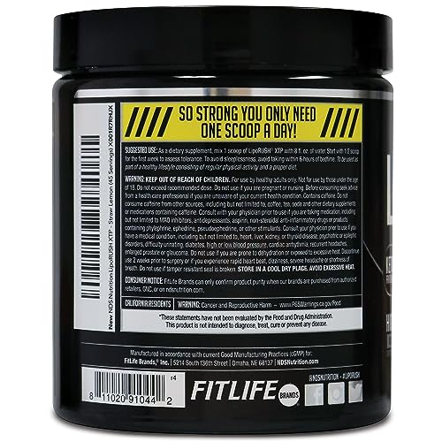 LIPORUSH NDS Nutrition XTP Thermogenic Fat Burner with L-Carnitine - Energy, Focus LIPORUSHBuy Supplements Australia