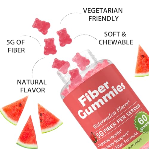 Fiber Gummies for Adults-Probiotic & Prebiotic Fiber Gummies for Men & Women HerodianowBuy Supplements Australia