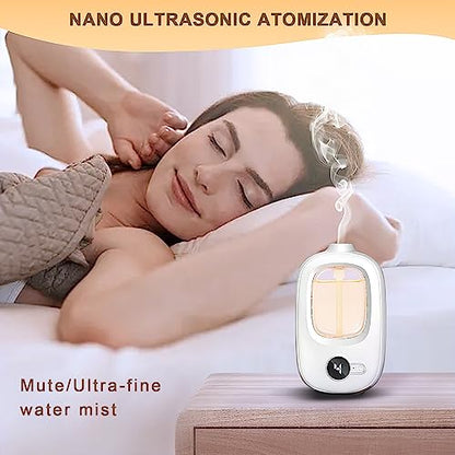 Aeeteek Shangri-la Wall Mounted Essential Oil Diffuser Aroma Oils Refill Rechargeable 4 Mist Modes AeeteekBuy Supplements Australia