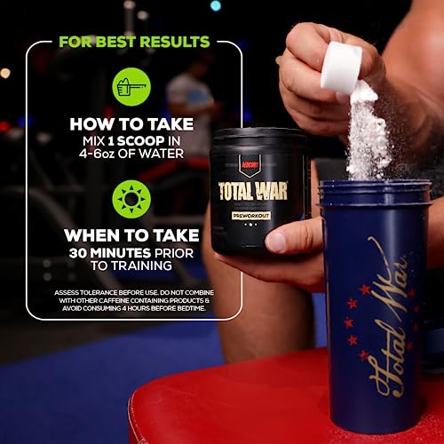 REDCON1 Total War Preworkout - Contains 320mg of Caffeine from Green Tea, Juniper REDCON1Buy Supplements Australia