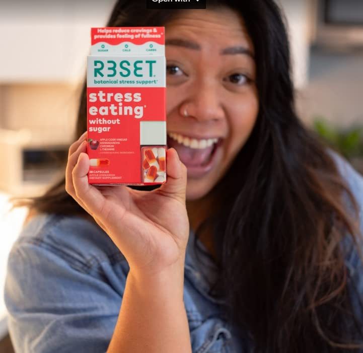 R3SET Stress Eating Daily Supplement Capsules – Apple Cinnamon – 28ct R3SETBuy Supplements Australia