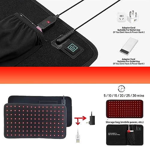Red Light Therapy Infrared Light Therapy for Muscle Pain Relief and Inflammation Red Light Therapy Belt DYUFBuy Supplements Australia