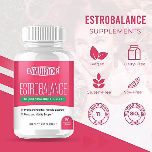 Evinutrition Estrobalance Capsule for Women - Menopause Mood and Energy Support EvinutritionBuy Supplements Australia