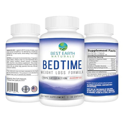 Best Earth Naturals Bedtime Weight Loss Supplement - Helps Boost Metabolism Best Earth NaturalsBuy Supplements Australia