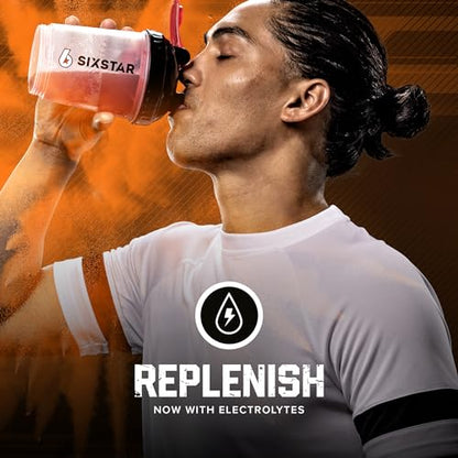 Six Star Pre-Workout Explosion Ripped 2.0 Peach Mango - Endurance Powder with Caffeine Six StarBuy Supplements Australia