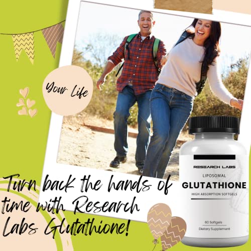 Research Labs Liposomal Glutathione Supplement w/Gluta-IV™, 100x Enhanced Absorption Research LabsBuy Supplements Australia