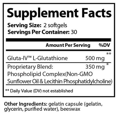 Research Labs Liposomal Glutathione Supplement w/Gluta-IV™, 100x Enhanced Absorption Research LabsBuy Supplements Australia
