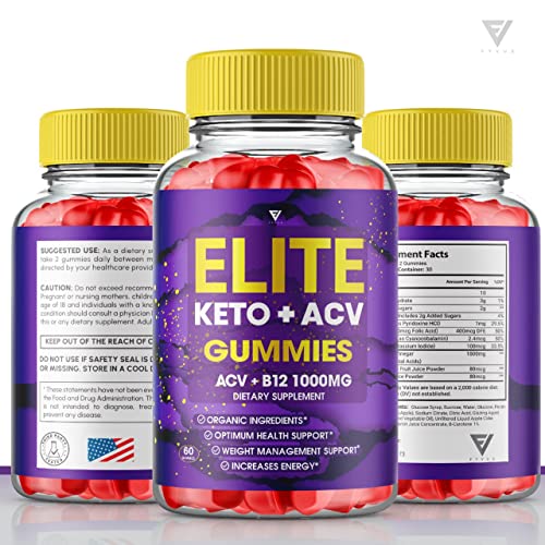 (2 Pack) Elite Keto ACV Gummies AVC, Elite Keto Plus ACV Advanced Weight Loss Gummies FyvusBuy Supplements Australia