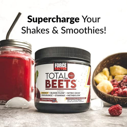 FORCE FACTOR Total Beets Beet Root Powder with Energy, NO3-T Nitrates to Support Force FactorBuy Supplements Australia