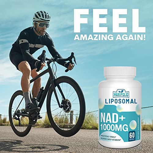 Liposomal NAD+ Supplement 1000 mg | Highest NAD Pontecy | Max Absorption | Pure NAD MaripolioBuy Supplements Australia