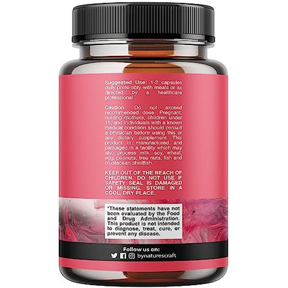 Advanced Thyroid Support for Women with Ashwagandha - Adaptogenic Thyroid Supplement Natures CraftBuy Supplements Australia