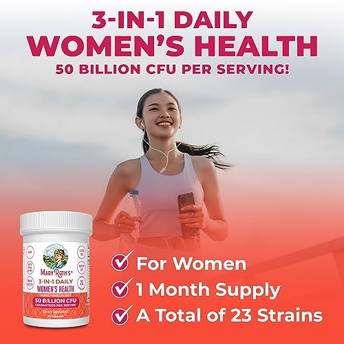 MaryRuth's 3-in-1 Daily Health Probiotics for Women | Clinically Tested | Hormone Support MaryRuth OrganicsBuy Supplements Australia