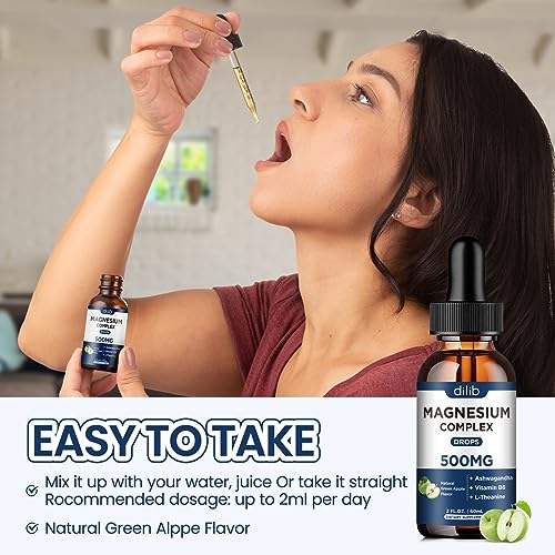 Triple Magnesium Complex Supplement-Magnesium Glycinate, Citrate, Malate Liquid dilibBuy Supplements Australia