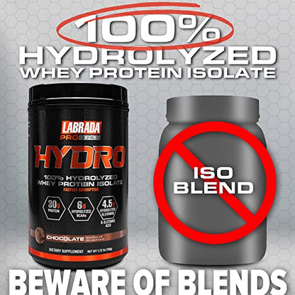 Labrada Hydro 100% Pure Hydrolyzed Whey Protein Isolate Powder, Lactose Free LabradaBuy Supplements Australia