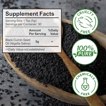 2 Pack Black Seed Oil, Organic Cold Pressed Unrefined Black Seed Oil, Pure Natural Black BDBFZCFPBuy Supplements Australia