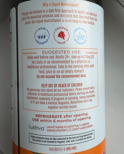 MaryRuth's Liquid Multivitamin+Hair Growth | Clinically Tested for Thicker Hair & Facial Wrinkles in Women | Biotin 10000mcg | Lustriva Hair Growth Supplement | MaryRuth OrganicsBuy Supplements Australia