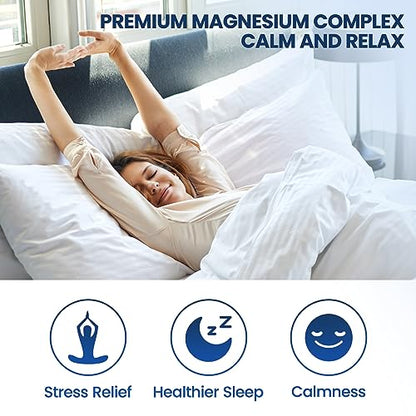 Triple Magnesium Complex Supplement-Magnesium Glycinate, Citrate, Malate Liquid Drops dilibBuy Supplements Australia