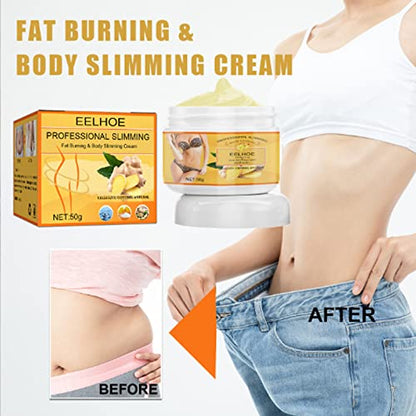 Ginger Fat Burning Cream Anti-cellulite Full Body Slimming Weight Loss Massaging Cream GrospeBuy Supplements Australia