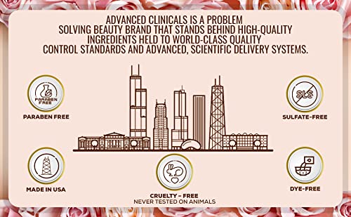 Advanced Clinicals Bulgarian Rose Anti Aging Vitamin E Moisturizer Body Lotion & Face Advanced ClinicalsBuy Supplements Australia