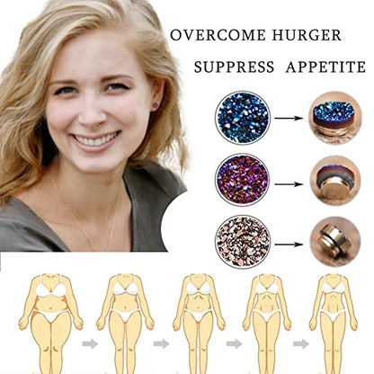 Ronglry Acupressure Slimming Earrings Therapy Weight Loss Earrings for Women Men RonglryBuy Supplements Australia