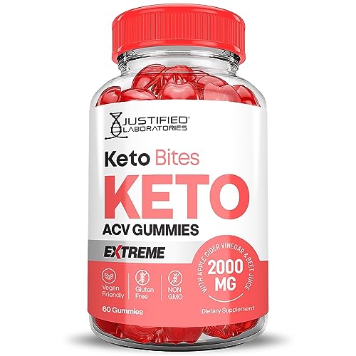 Keto Bites Keto ACV Gummies Extreme Formula 2000MG Vegan Non GMO with Pomegranate Justified LaboratoriesBuy Supplements Australia