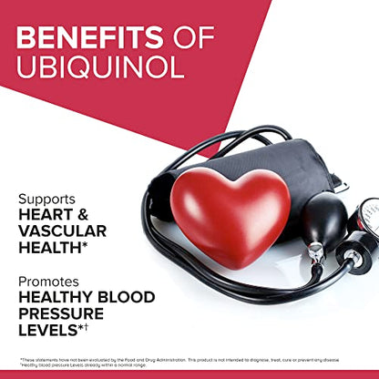 Qunol Mega Ubiquinol CoQ10 100mg Softgels- Superior Absorption - Active form QunolBuy Supplements Australia