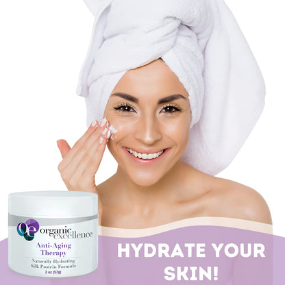 Organic Excellence Organic Moisturizer Face Cream, All Natural Face Moisturizer with Silk Protein to Hydrate, Nourish Protect Skin and Promote Collagen Production Non-Toxic & Fragrance-Free 2 oz Organic ExcellenceBuy Supplements Australia