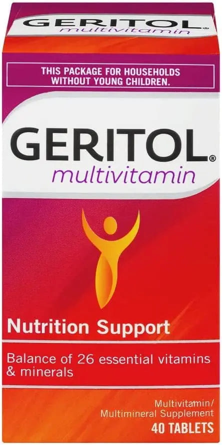 Geritol Complete Tablets, 100 Count (Pack of 3) Geritol