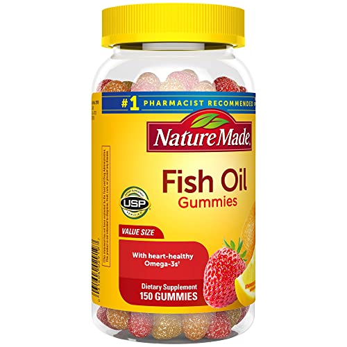 Nature Made Fish Oil Gummies, Omega 3 Fish Oil Supplements, Healthy Heart Support Nature MadeBuy Supplements Australia