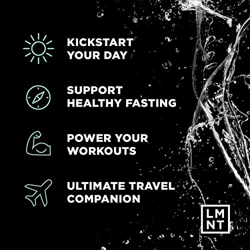 LMNT Zero-Sugar Electrolytes - Raw Unflavored Salt - Hydration Powder Packets Drink LMNTBuy Supplements Australia