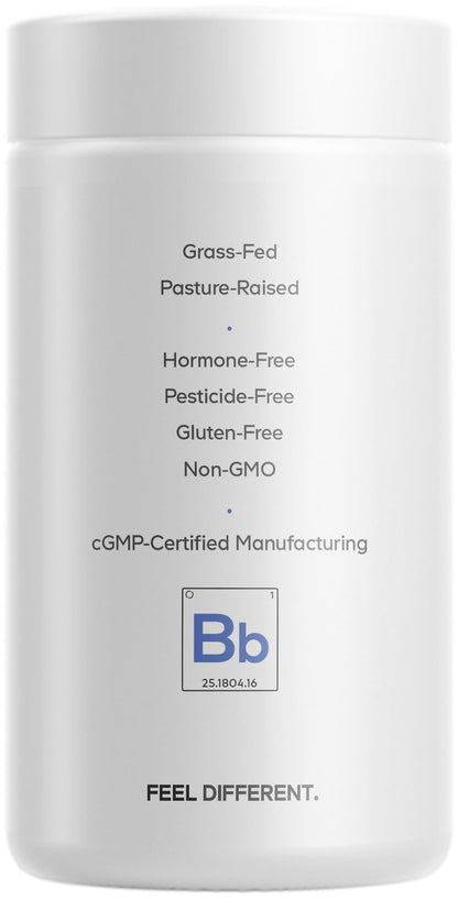 Codeage Organic Bone Broth Collagen Peptides Capsules Supplement, Bone Broth Grass Fed Beef, Free-Range Chicken, Turmeric & Ashwagandha - Collagen Types I, II, III - Non-GMO - 180 Capsules CodeageBuy Supplements Australia