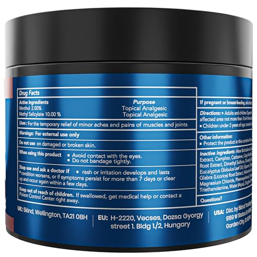5Kind DMSO Cream for Pain Relief 4 fl oz - 99.9% Pure DMSO Pharmaceutical Grade Cream - Aloe Vera, Magnesium, Arnica & Menthol - Topical Muscle and Joint Pain Relief - Registered NDC - Made in USA 5kind clinical skincareBuy Supplements Australia