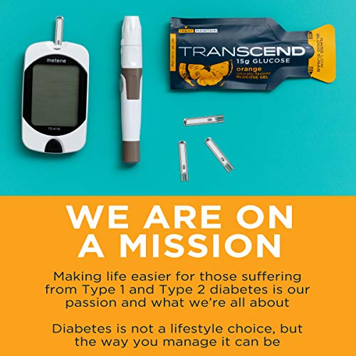 Transcend Glucose Gel Packs - Orange, 30 Pack (1.1oz each) - FSA/HSA TranscendBuy Supplements Australia
