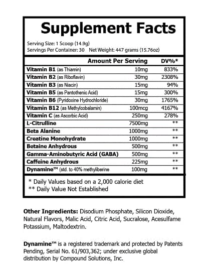 Real Anabolic Warrior / Pre-Workout Dietary Supplement/Increases Muscle Strength/Powder Supplement/Increase Muscle Protein/Increase Energy (Tropical Sunrise)