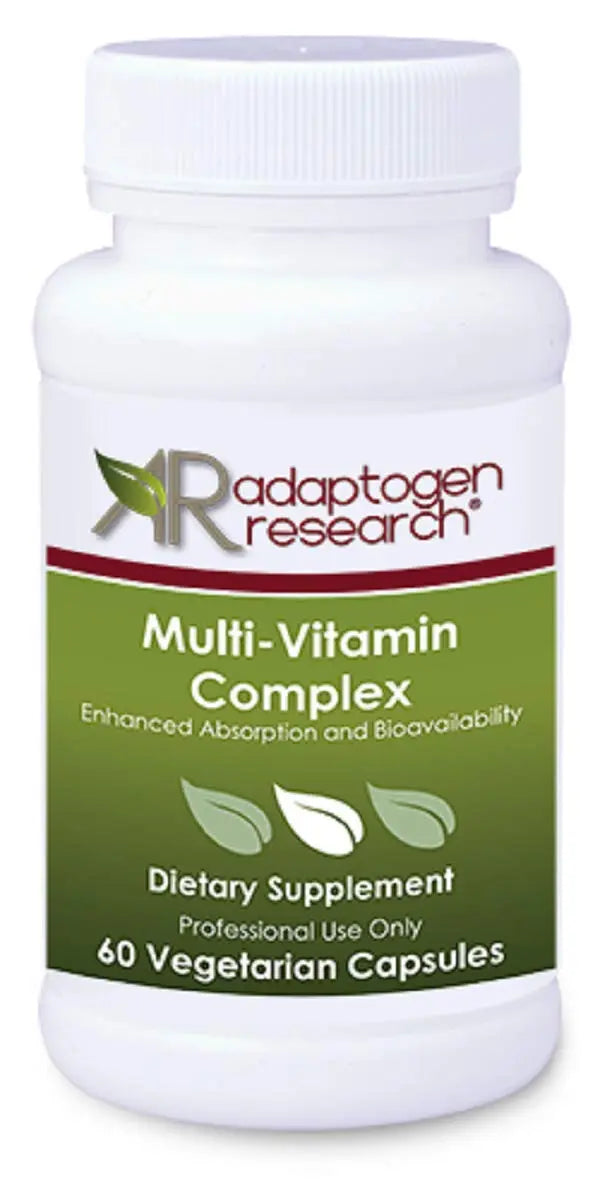 Multi-Vitamin Complex | Once Daily Multivitamin Supplement with Folate as Metafolin L-5-MTHF B12 as Methylcobalamin Vitamin A C D3 and more Adaptogen ResearchBuy Supplements Australia
