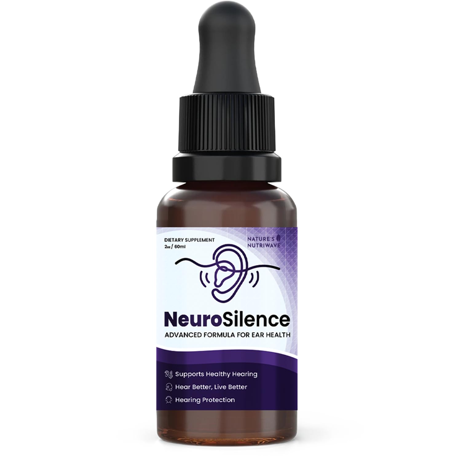 Nature’s NutriWave NeuroSilence Liquid Drops – Natural Botanical Blend – Non-GMO, Easy-to-Use Daily Formula – Made in USA, GMP-Certified Facility – 2oz Bottle, 60 Servings, 1 Month Supply Nature’s NutriWaveBuy Supplements Australia