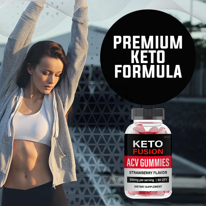 kivus Keto Fusion Gummies - Keto Fusion ACV Gummies (Single, 60 Gummies) kivusBuy Supplements Australia