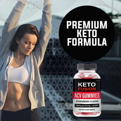 kivus Keto Fusion Gummies - Keto Fusion ACV Gummies (Single, 60 Gummies) kivusBuy Supplements Australia